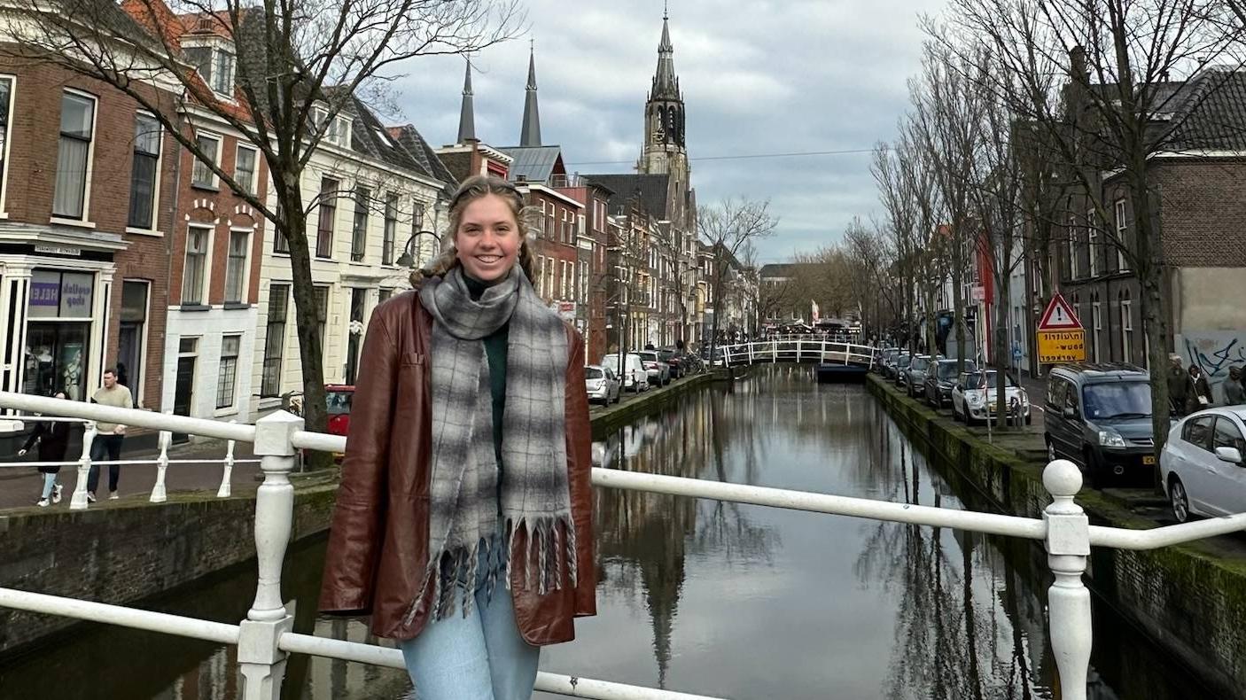 Catherine in Amsterdam