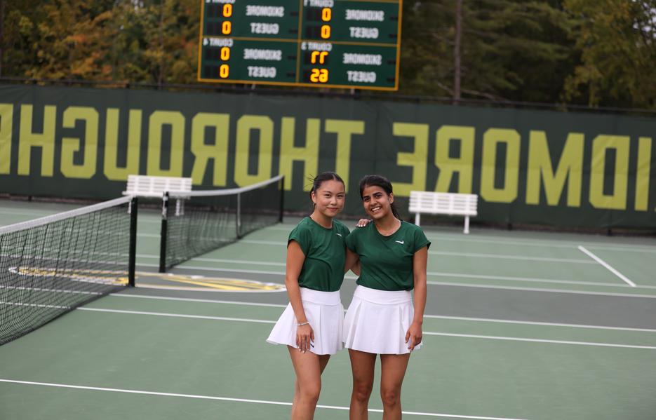 Konika Dhull ’25 and Grace Truong ’25